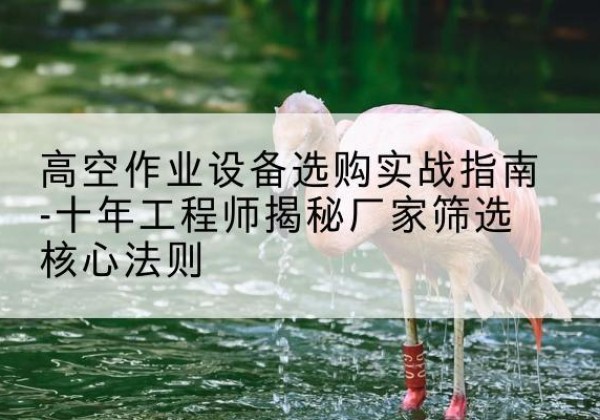 东风剪叉式升降机厂家-高空作业设备选购实战指南-十年工程师揭秘厂家筛选核心法则
